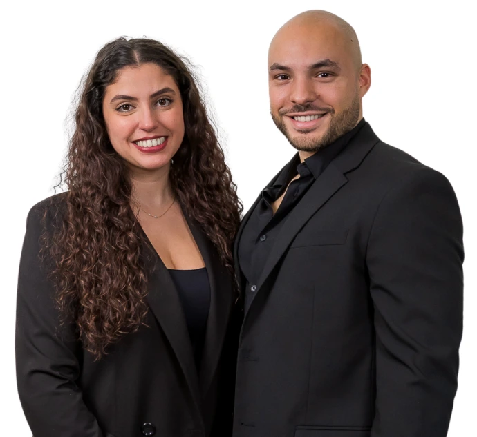 Matthieu Azincourt et Wendy Gonçalves